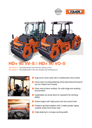 Kombihengerek Hamm HD+90 VO-S