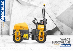 Tandem vibrohengerek Mecalac TV900