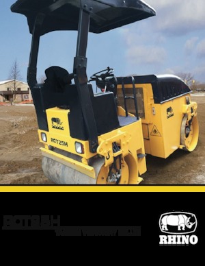 Tandem vibrohengerek RHINO RCT25H
