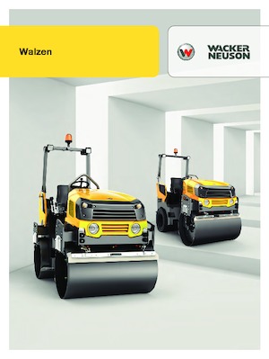 Tandem vibrohengerek Wacker Neuson RD45-140 C