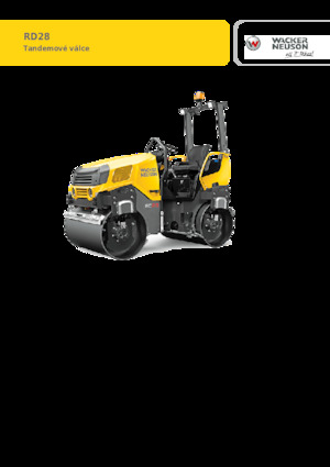 Tandem vibrohengerek Wacker Neuson RD28-120