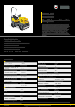 Tandem vibrohengerek Wacker Neuson RD12L-90