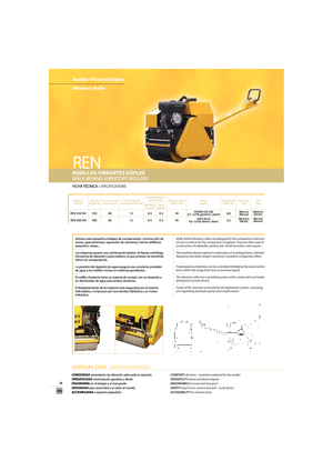 Tandem vibrohengerek Enar REN 550 GH