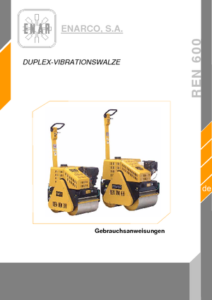 Tandem vibrohengerek Enar REN 600 DH