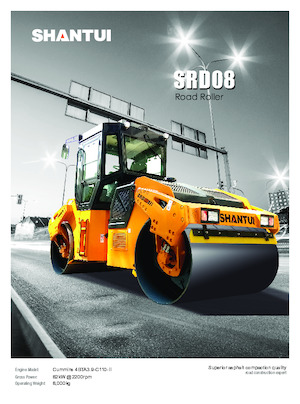 Tandem vibrohengerek Shantui SRD08