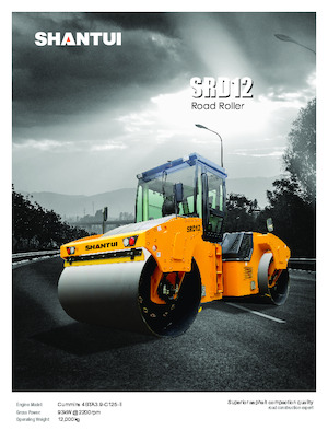 Tandem vibrohengerek Shantui SRD12 