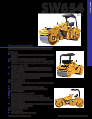 Tandem vibrohengerek Sakai SW654