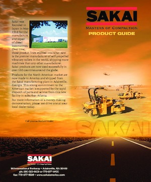 Tandem vibrohengerek Sakai SW770HF