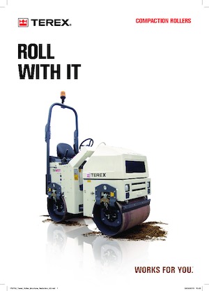 Tandem vibrohengerek Terex TV 900