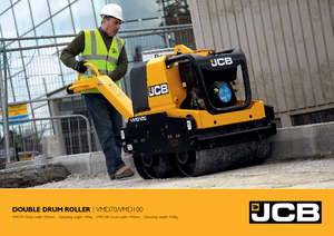 Tandem vibrohengerek JCB-Vibromax VMD70
