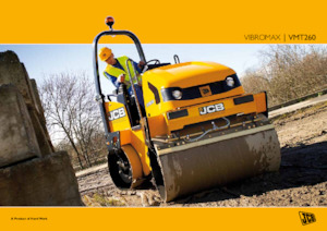 Tandem vibrohengerek JCB VMT 860