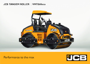 Tandem vibrohengerek JCB VMT860
