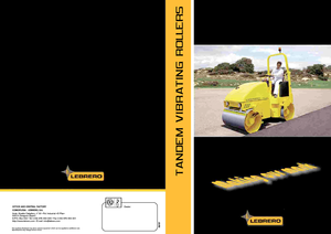 Tandem vibrohengerek Lebrero VTA 202-100