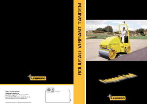 Tandem vibrohengerek Lebrero VTA 202-100