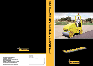 Tandem vibrohengerek Lebrero VTA 202-100