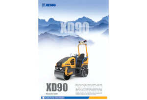 Tandem vibrohengerek XCMG XD90