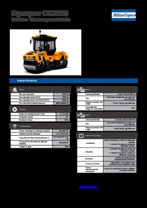 Tandem vibrohengerek Dynapac CC 2200