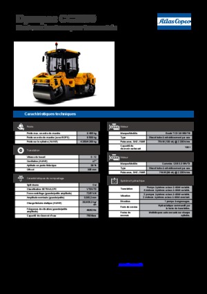 Tandem vibrohengerek Dynapac CC 2300