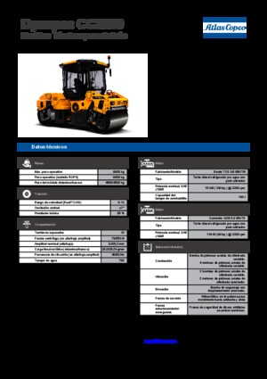 Tandem vibrohengerek Dynapac CC 3300