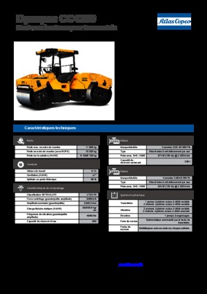 Tandem vibrohengerek Dynapac CC 4200