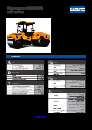 Tandem vibrohengerek Dynapac CC 4200
