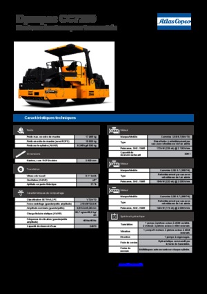 Tandem vibrohengerek Dynapac CC 7200