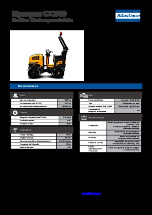 Tandem vibrohengerek Dynapac CC 800