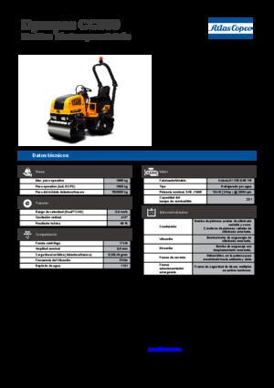 Tandem vibrohengerek Dynapac CC 900