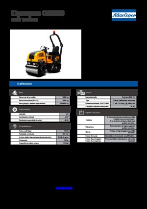 Tandem vibrohengerek Dynapac CC 900
