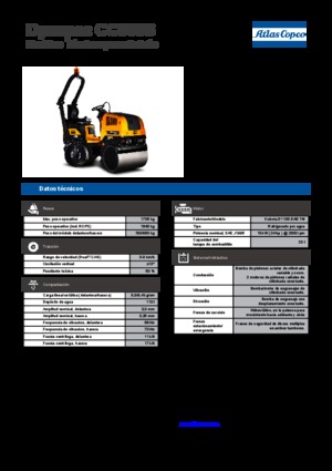 Tandem vibrohengerek Dynapac CC 900 S