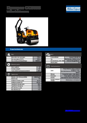 Tandem vibrohengerek Dynapac CC 900 S 