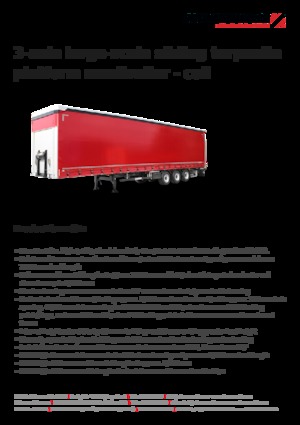 főggünyoldalfalú/ponyvás félpótkocsik Schwarzmüller 3-axle large-scale sliding tarpaulin platform semitrailer - coil