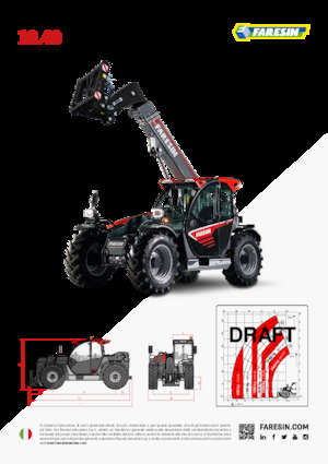 Teleszkópos rakodók Faresin Handlers 10.40 Excellence 85  