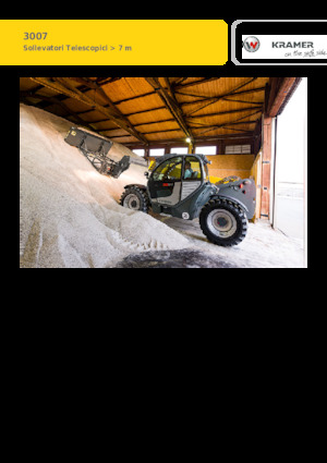 Teleszkópos rakodók Kramer 3007