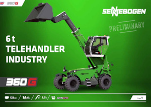 Teleszkópos rakodók Sennebogen 360 G 