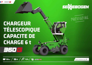 Teleszkópos rakodók Sennebogen 360 G 