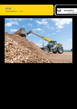 Teleszkópos rakodók Kramer 4209