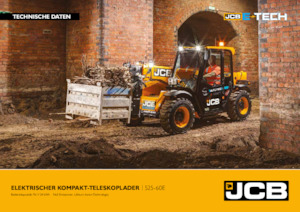 Elektromos teleszkópos rakodók JCB 525-60E Hi-Viz 