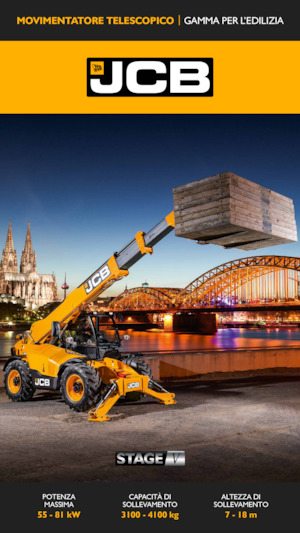 Teleszkópos rakodók JCB 540-180 Hi-Viz 