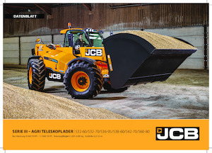Kerti rakodógépek JCB 536-95 AGRI