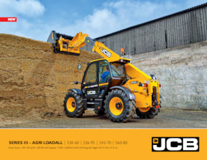 Kerti rakodógépek JCB 536-95 AGRI