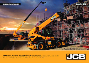 Teleszkópos rakodók JCB 555-210R 