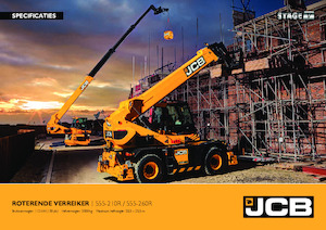 Teleszkópos rakodók JCB 555-210R 