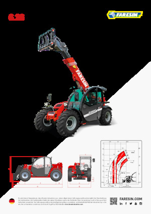 Teleszkópos rakodók Faresin Handlers 6.26 Classic 52
