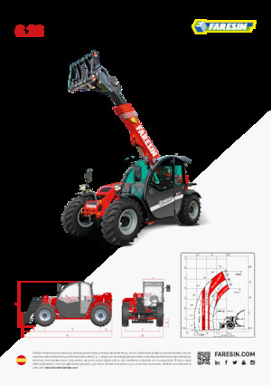 Teleszkópos rakodók Faresin Handlers 6.26 Classic 52