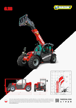 Teleszkópos rakodók Faresin Handlers 6.26 Classic 52