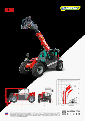 Teleszkópos rakodók Faresin Handlers 6.26 Classic 52