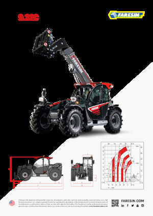 Teleszkópos rakodók Faresin Handlers 9.32C Classic 55