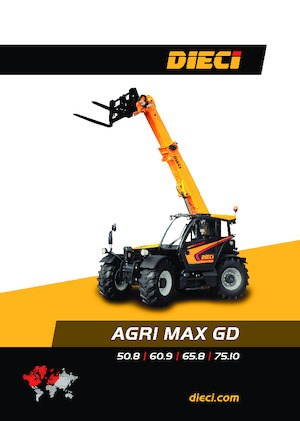 Teleszkópos rakodók Dieci Agri Max 75.10 GD