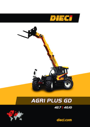 Teleszkópos rakodók Dieci Agri Plus 40.10 VS EVO2 GD